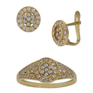 SORTIJA ORO 18KL CIRCONITAS