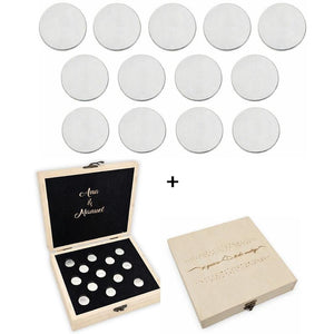 ARRAS PERSONALIZADAS DISEÑO EXCLUSIVO · ACERO PLATEADO + ESTUCHE MADERA