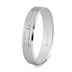 Alianza Argyor boda o. blanco diamante 5B40436D