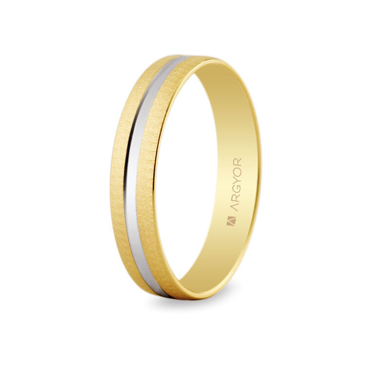 Alianza Argyor de boda bicolor 5241474R