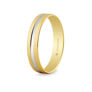 Alianza Argyor de boda bicolor 5241474R