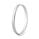 Alianza Argyor de boda oro blanco (5B201M)