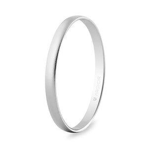 Alianza Argyor de boda oro blanco (5B201M)