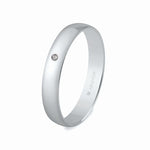 Alianza Argyor de boda oro blanco 5B353D