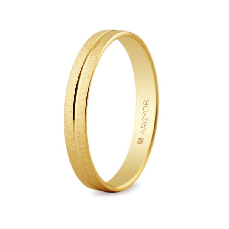 Alianza Argyor MOD. 5130474. Alianza oro 5130474