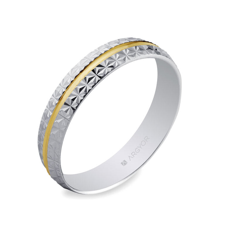 Alianza Argyor MOD. 5240296. Alianza de boda 2oros 5240296