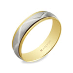 Alianza Argyor MOD. 5250138. Alianza de boda bicolor 5250138