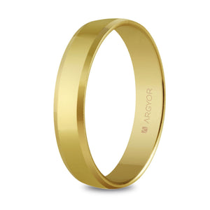 Alianza Argyor oro 5140047 plana biselada 18k