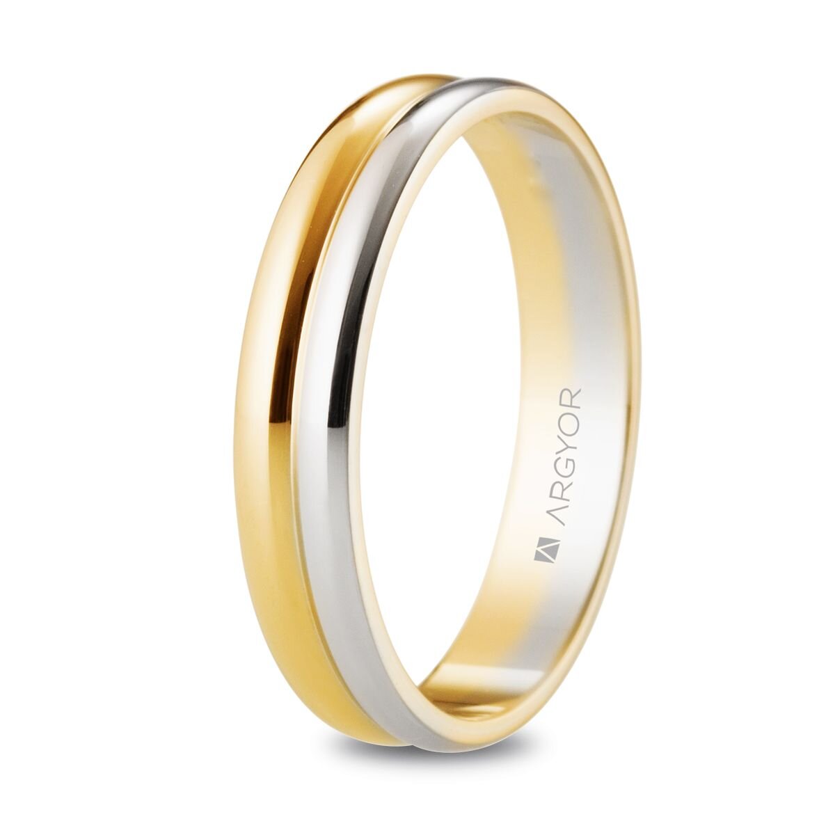 Alianza Argyor oro bicolor 5240526