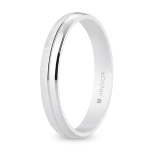 Alianza Argyor Oro Blanco 3,5 mm