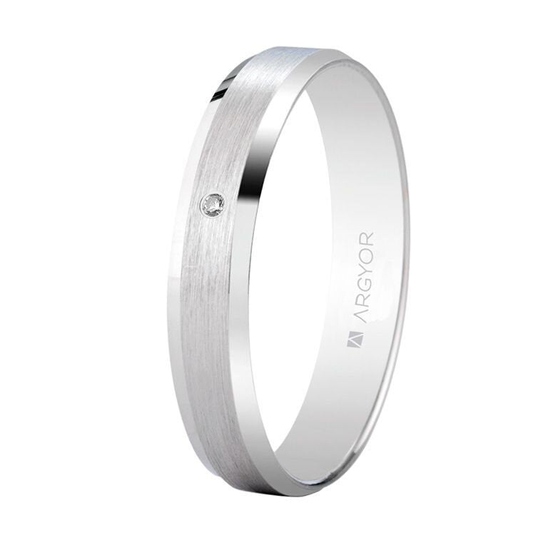 Alianza Argyor oro blanco 3,8mm diam. 5B40493D