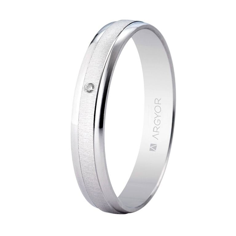 Alianza Argyor oro blanco diamante 5B35495D