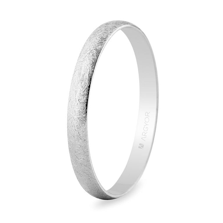 Alianza Argyor oro blanco hielo 2,5mm (5B253H)