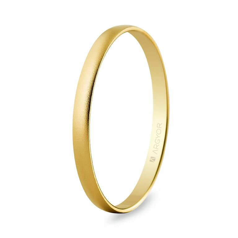 Alianza Argyor oro efecto arena 2mm (50201M)