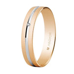 Alianza Argyor oro rosa diamante 5C41474RD