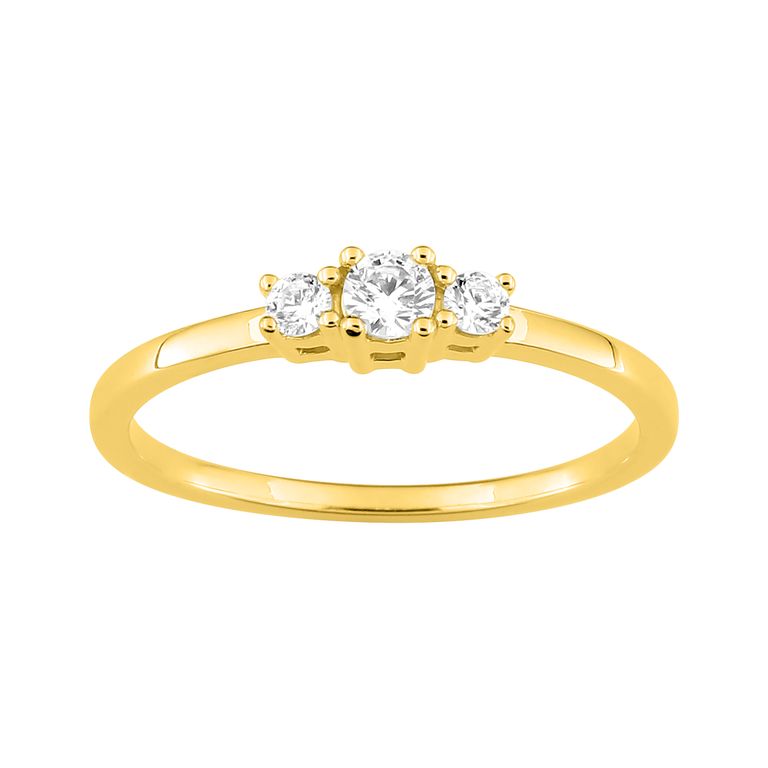 Anillo Argyor en oro 750. di 0.19ct GH-P1 750 O.A.