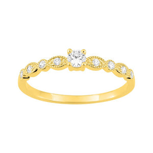 Anillo Argyor en oro 750. di 0.20ct GH-P1 750 O.A.