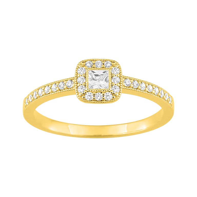 Anillo Argyor en oro 750. di 0.27ct GH-P1 750 O.A.