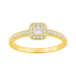 Anillo Argyor en oro 750. di 0.27ct GH-P1 750 O.A.