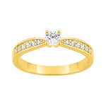 Anillo Argyor en oro GH-P1. 0,41 ct oro GH-P1 750j