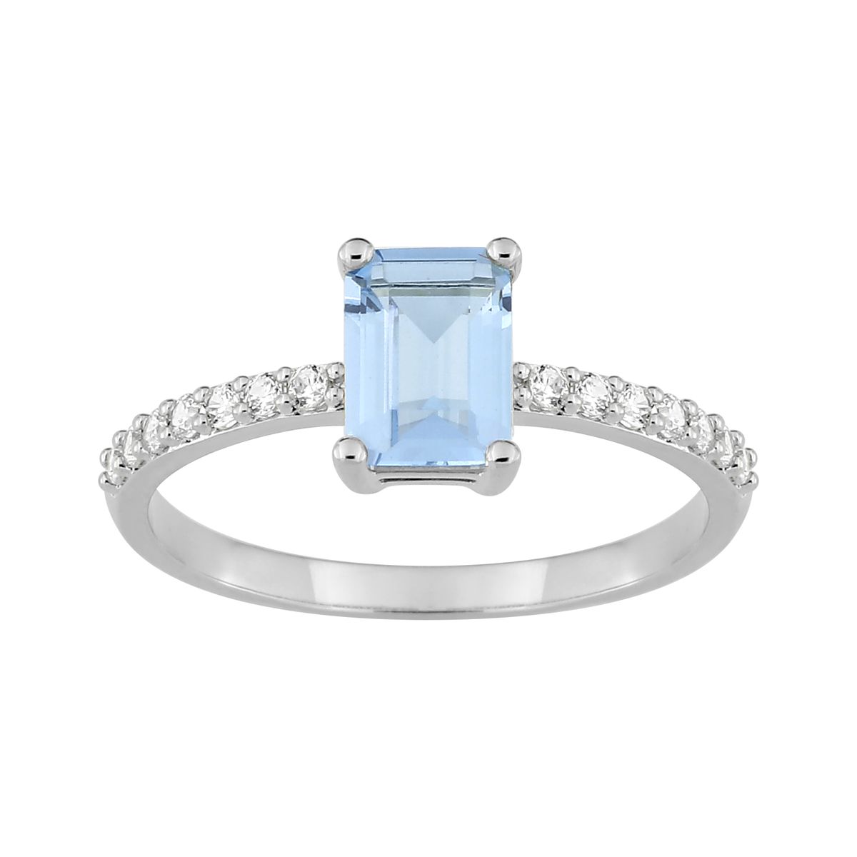Anillo de compromiso Argyor CIR. .AZ-CIEL+BLC AG 925+RH