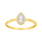 Anillo de compromiso Argyor CIR. PLAQUÉ OR
