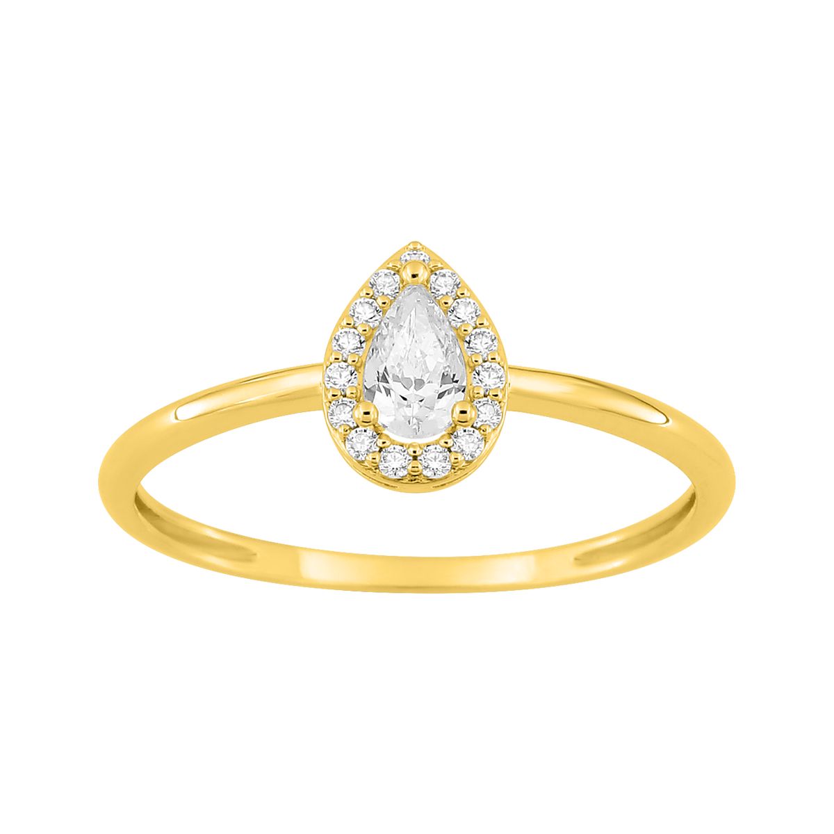 Anillo de compromiso Argyor CIR. PLAQUÉ OR