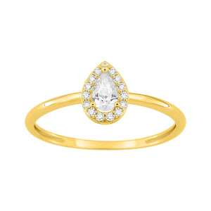 Anillo de compromiso Argyor CIR. PLAQUÉ OR