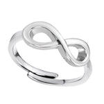 Anillo Lotus Silver LP1224-3/2 Símbolo Infinito, Plata 1ª Ley