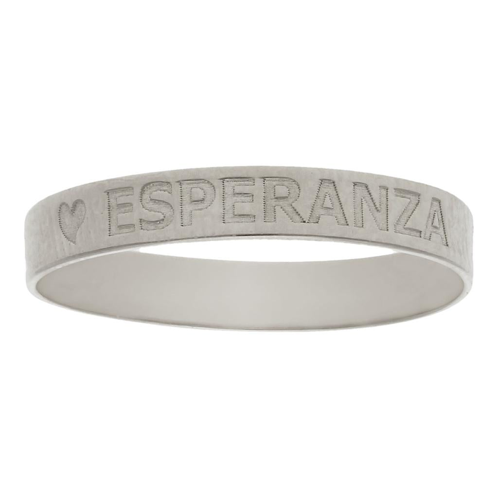 ANILLO NOMBRE ORO BLANCO 18KL - Números: nº 20 
