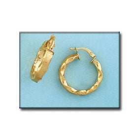 AROS ORO 18KL - 16MM - Peso: 2.35 gr 