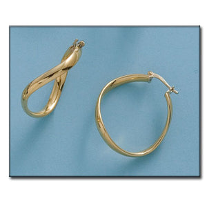 AROS ORO 18KL -  24MM - Peso: 2.65 gr 