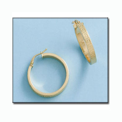 AROS ORO 18KL - 25 MM - Peso: 2.95 gr 
