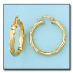 AROS ORO 18KL - 25MM - Peso: 4.20 gr 