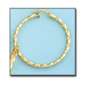 AROS ORO 18KL - 40MM - Peso: 6.25 gr 