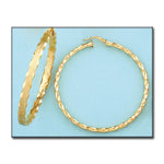 AROS ORO 18KL - 50MM - Peso: 7.60 gr 