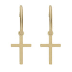 AROS ORO 18KL CRUZ - 5.50MM