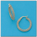 AROS ORO 18KL FILIGRANA - Peso: 3.75 gr 