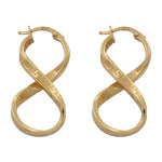 AROS ORO 18KL GRECA - 20X40MM - Peso: 4.05 gr 