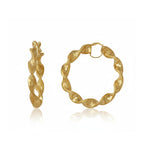 AROS ORO 18KL GRECA 45MM - Peso: 9.05 gr 
