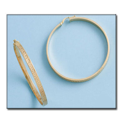 AROS ORO 18KL GRECA - 55MM - Peso: 5.50 gr 