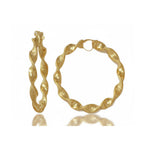 AROS ORO 18KL GRECA - 60MM - Peso: 10.90 gr 
