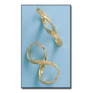 AROS ORO 18KL GRECA - Peso: 4.25 gr 