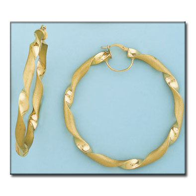 AROS ORO 18KL ONDULADOS - 52MM - Peso: 9.25 gr 