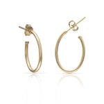 AROS ORO 18KL OVAL - 12x16MM