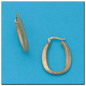 AROS ORO 18KL TALLADOS - Peso: 2.45 gr 