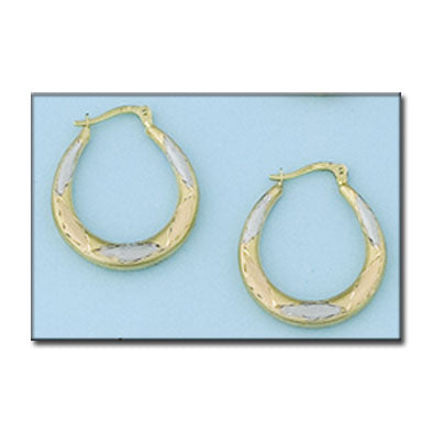 AROS ORO 18KL TRICOLOR - Peso: 2.65 gr 