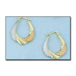 AROS ORO 18KL TRICOLOR - Peso: 2.75 gr 