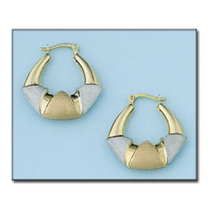 AROS ORO 18KL TRICOLOR - Peso: 3.75 gr 