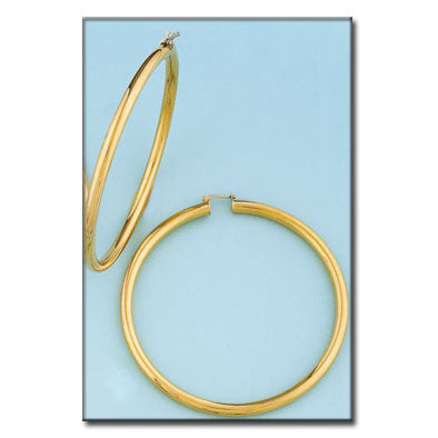 AROS ORO 18KL TUBO - 60MM - Peso: 7.70 gr 